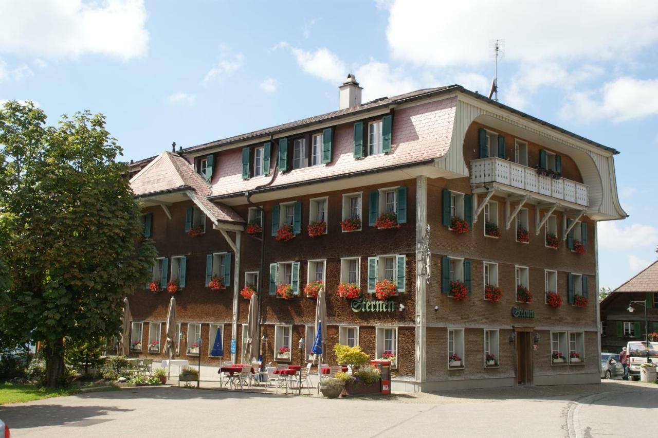 Hotel Restaurant Sternen Guggisberg Kültér fotó